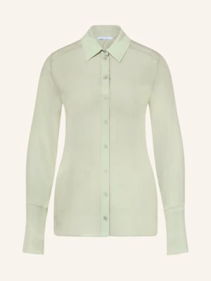 Patrizia Pepe Koszula Z Jedwabiu grau