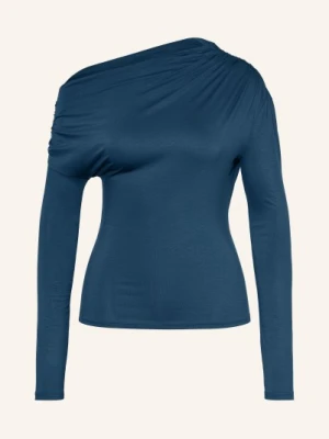 Patrizia Pepe Koszulka Z Jednym Ramiączkiem Maglia blau