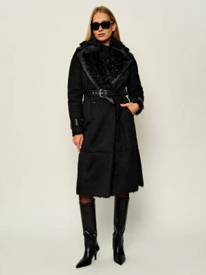 Patrizia Pepe Kożuch | shearling czarny