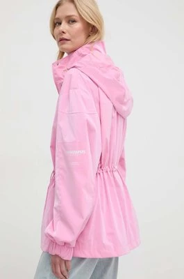 Patrizia Pepe kurtka damska kolor różowy przejściowa 8O0119 A347