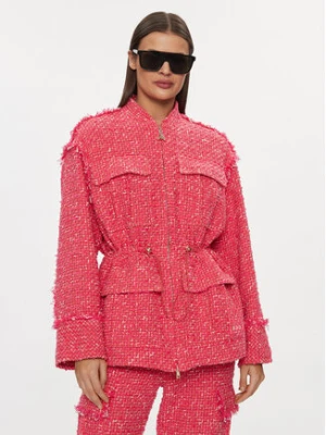 Patrizia Pepe Kurtka przejściowa 8O0113/A376-F592 Różowy Regular Fit