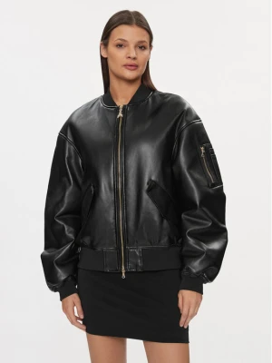 Patrizia Pepe Kurtka z imitacji skóry 8O0123/E005-K103 Czarny Regular Fit