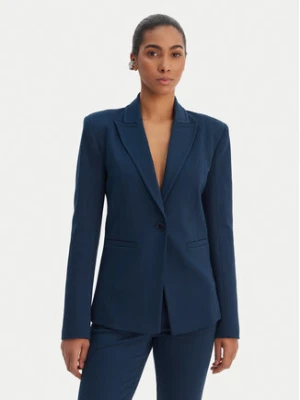 Patrizia Pepe Marynarka 8S0584/A715-CA97 Niebieski Regular Fit