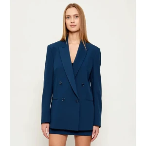 Patrizia Pepe Marynarka ESSENTIAL | Oversize fit