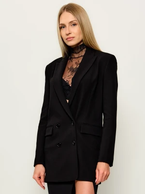 Patrizia Pepe Marynarka | Regular Fit czarny