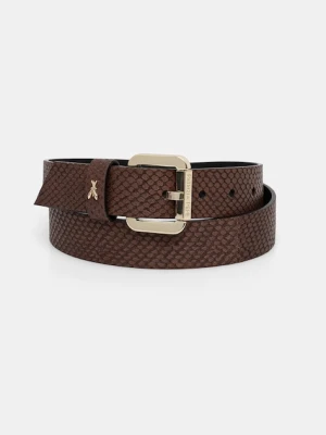 Patrizia Pepe pasek damski skórzany