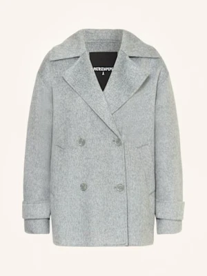 Patrizia Pepe Płaszcz Wełniany grau