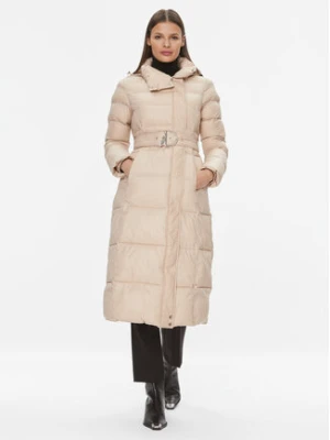 Patrizia Pepe Płaszcz zimowy 2O0121/A9M1-B778 Beżowy Regular Fit