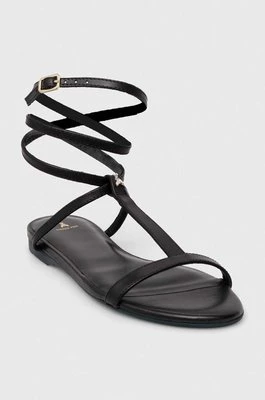 Patrizia Pepe sandały skórzane damskie kolor czarny 2X0017 L048 K103