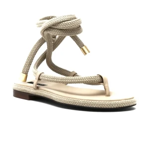 Patrizia Pepe Sandały | z dodatkiem skóry