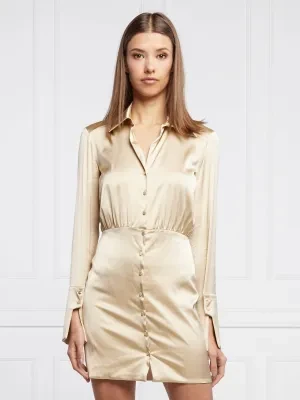 Patrizia Pepe Satynowa sukienka