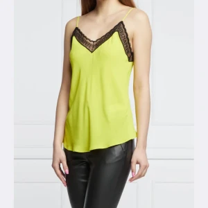 Patrizia Pepe Satynowy top | Regular Fit