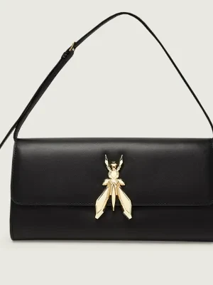 Patrizia Pepe Skórzana kopertówka