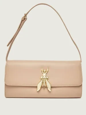 Patrizia Pepe Skórzana kopertówka