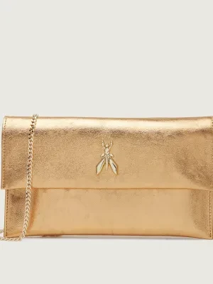 Patrizia Pepe Skórzana kopertówka