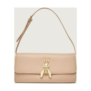 Patrizia Pepe Skórzana kopertówka