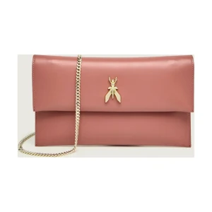 Patrizia Pepe Skórzana kopertówka