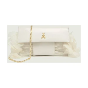 Patrizia Pepe Skórzana kopertówka