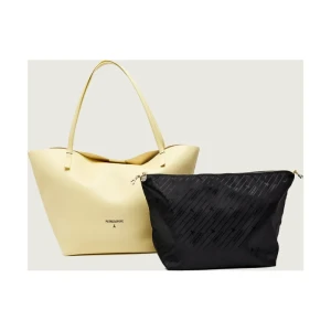 Patrizia Pepe Skórzana shopperka + saszetka