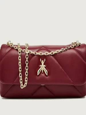 Patrizia Pepe Skórzana torebka na ramię