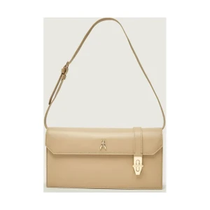 Patrizia Pepe Skórzana torebka na ramię