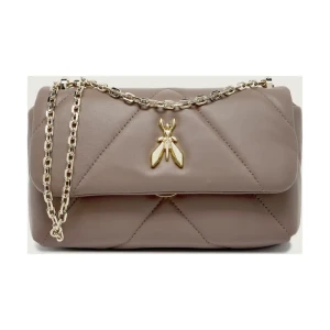 Patrizia Pepe Skórzana torebka na ramię