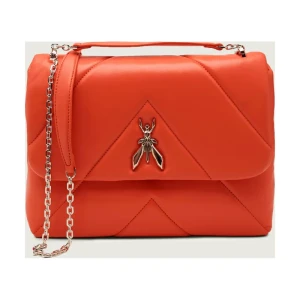 Patrizia Pepe Skórzana torebka na ramię