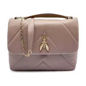 Patrizia Pepe Skórzana torebka na ramię