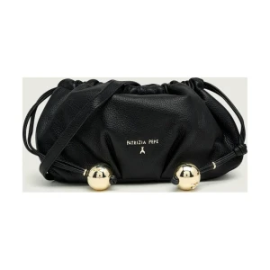 Patrizia Pepe Skórzana torebka na ramię Bubble