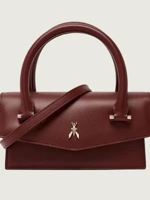 Patrizia Pepe Skórzana torebka na ramię Fly Bamby