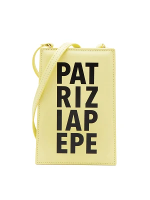 Patrizia Pepe Skórzana torebka na telefon