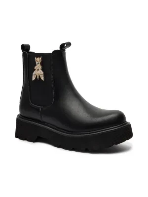 Zdjęcie produktu Patrizia Pepe Skórzane botki