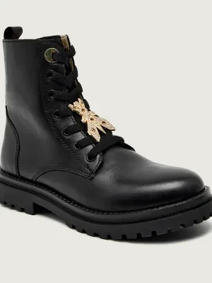 Patrizia Pepe Skórzane botki