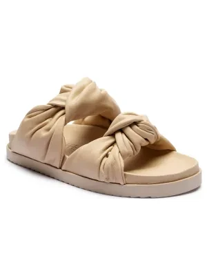 Patrizia Pepe Skórzane klapki