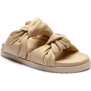 Patrizia Pepe Skórzane klapki