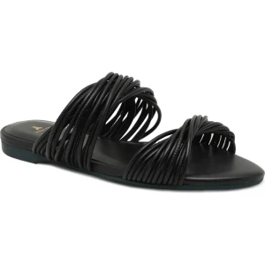 Patrizia Pepe Skórzane klapki