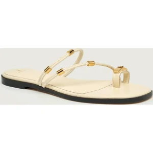 Patrizia Pepe Skórzane klapki