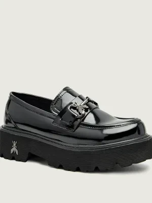 Patrizia Pepe Skórzane loafersy