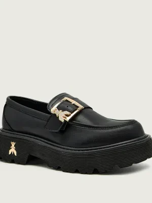 Patrizia Pepe Skórzane loafersy