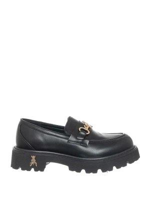 Patrizia Pepe Skórzane mokasyny w kolorze czarnym rozmiar: 36