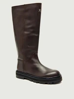 Patrizia Pepe Skórzane oficerki