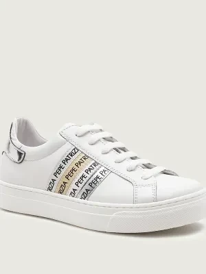 Patrizia Pepe Skórzane sneakersy