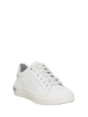 Patrizia Pepe Skórzane sneakersy w kolorze białym rozmiar: 35