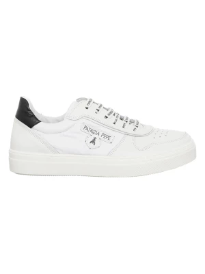 Patrizia Pepe Skórzane sneakersy w kolorze białym rozmiar: 37
