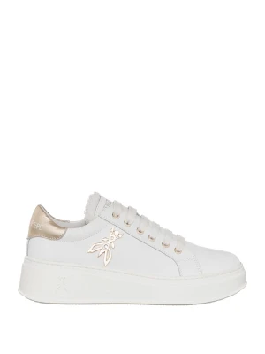 Patrizia Pepe Skórzane sneakersy w kolorze białym rozmiar: 41