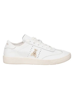 Patrizia Pepe Skórzane sneakersy w kolorze białym rozmiar: 40
