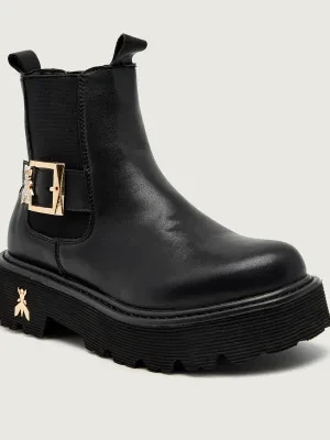 Patrizia Pepe Skórzane sztyblety