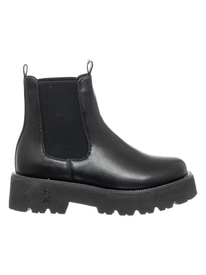 Patrizia Pepe Skórzane sztyblety w kolorze czarnym rozmiar: 38