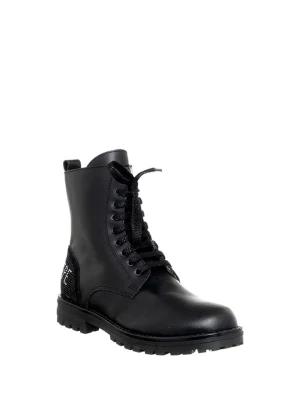 Patrizia Pepe Skórzane trzewiki w kolorze czarnym rozmiar: 32