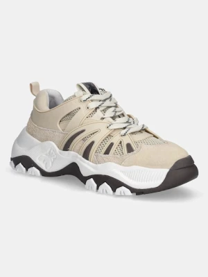 Patrizia Pepe sneakersy damskie kolor beżowy 8Z0043 V005 J4Q8